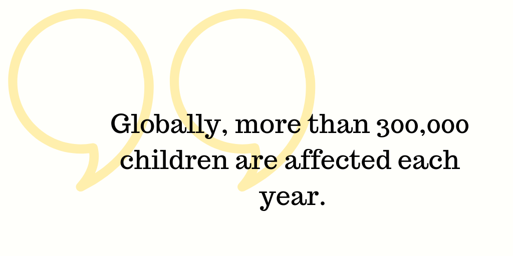 Child hood cancer quote and stats.