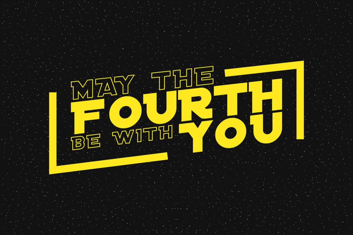 May the fourth be with you wristbands.