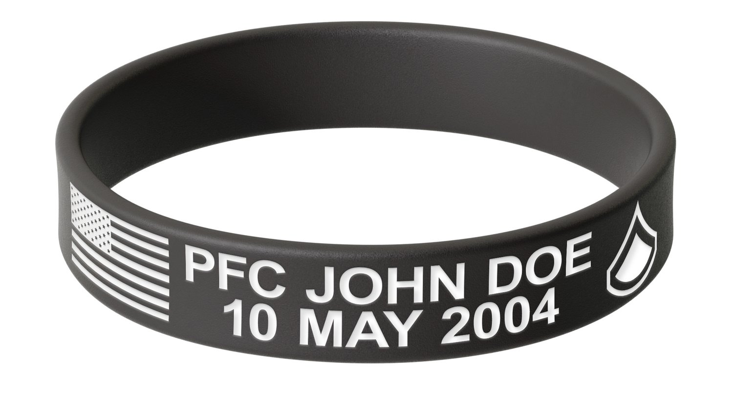 Example of a military memorial band
