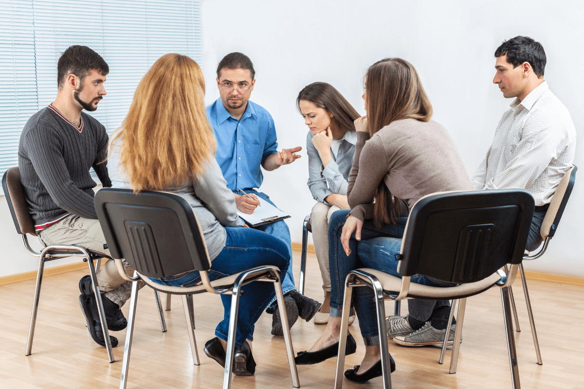 Support group is a great way to help build alcohol awareness.